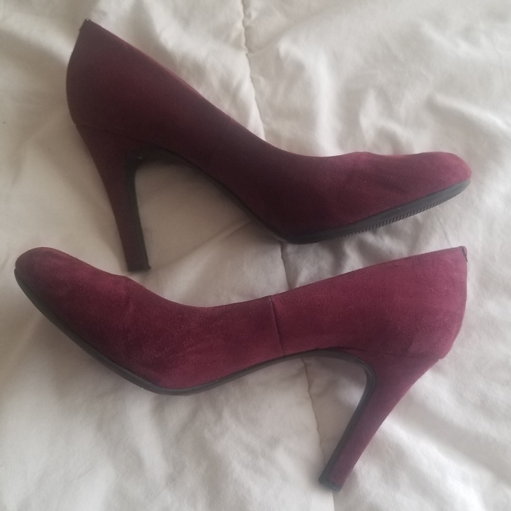Kelly & Katie Maroon Pumps